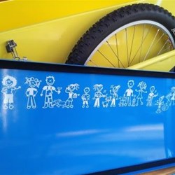 My Family - under the cart lid