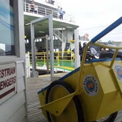 Catching the Sorrento Queenscliff ferry