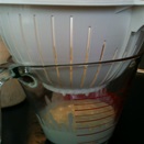 The jug holds the part you consume