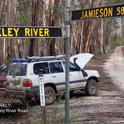 Barkly River Rd and Jamieson Licola Rd