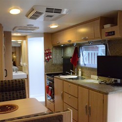 interior of the new van