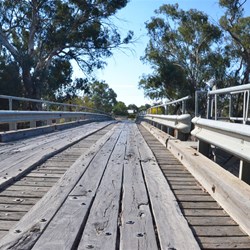 interesting bridge surface