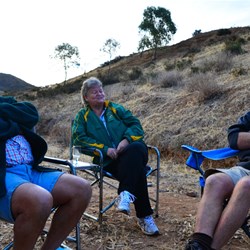 Our happy campers at Burra Creek Gorge