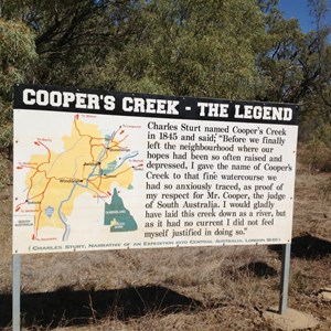 It is really called Cooper's Creek