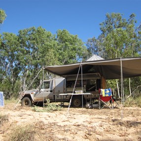 The tuck truck at camp