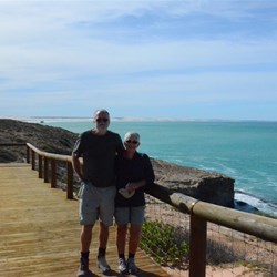 John and I at Head of Bight