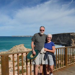 Bunda Cliffs and John and I