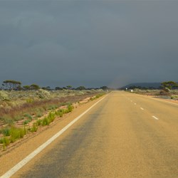 strange light before the rain
