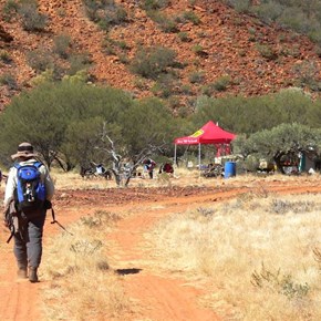 The Mt. Tietkins camp