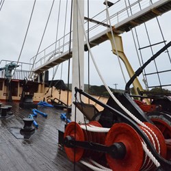 deck of the whaling vessel
