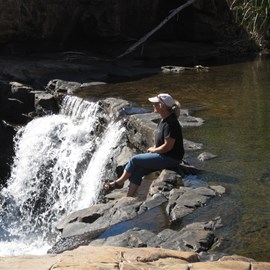 Ahhh the serenity - Bell Gorge