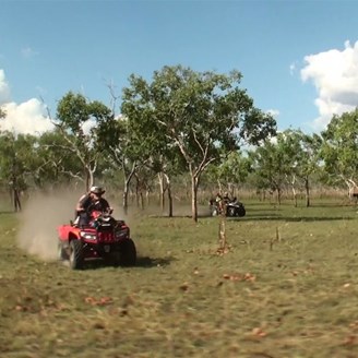 Thundering across the plains - Arctic Cat....accept no substitutes!