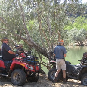 Waiting for the boats