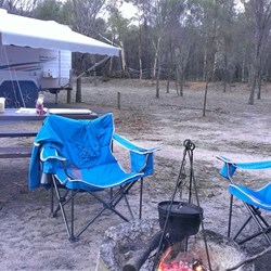 our Dryandra campsite