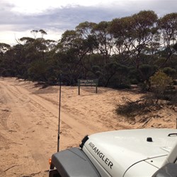 Start of Googs track - South to North