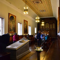 ceiling and church interior