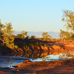sunrise on the river