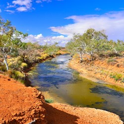 view from our campsite