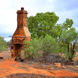 remains of the outstation house