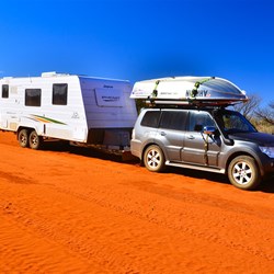 stopped on Butchers track for photos