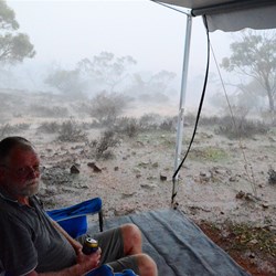 what else can a man do when rain makes fire duties impossible.