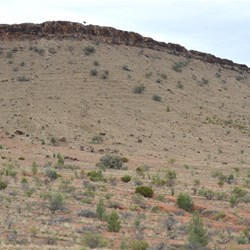 Rock formation at the Great Wall of China