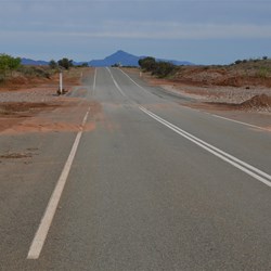 Brachina Overflow days after the flooding
