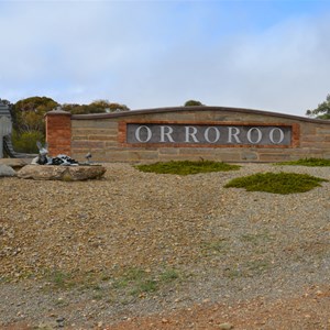Orroroo Town welcome sign