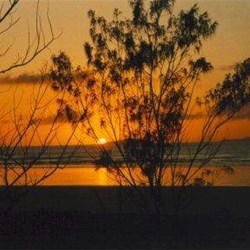 Sunrise over Great Keppel Island