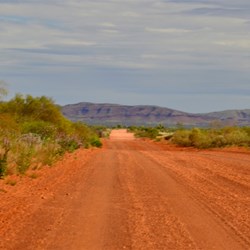 driving the dirt roads