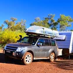 Bea Bea free camp on Highway was very noisy