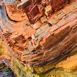 rocks at hammersley Gorge