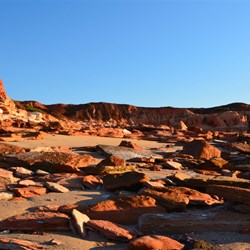 rock platform at Barn Hill