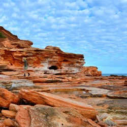 rock formations at Barn Hill
