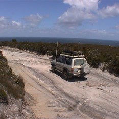 Sections of Sandy Cape Track