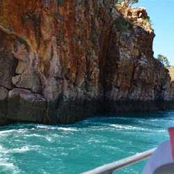 near one of the falls