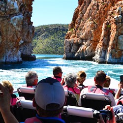 near one of the falls