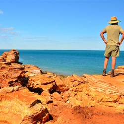 John at Gantheaume Point