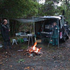 Camp at Lake Roseberry