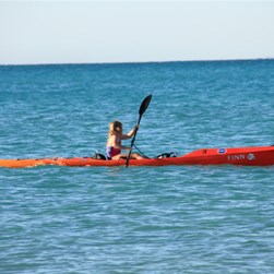 Chardae kayaking