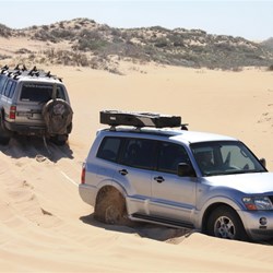 Finally, rear pull out worked