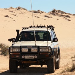 Heading for the dunes