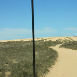 Heading for the dunes