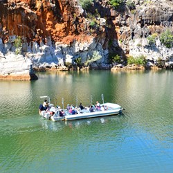 Curise boat would have been a more comfortable way to see the Gorge