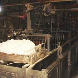 Watch the process of wool scouring