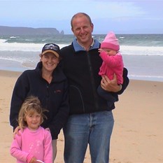 Us on Bruny Island