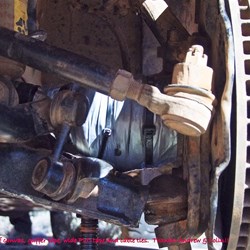The repaired CV Joint boot