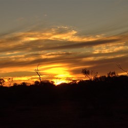 Fantastic sunset colours