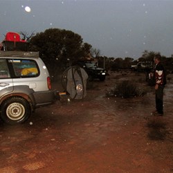 Pre dawn in the rain