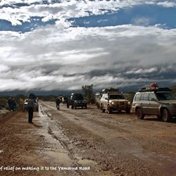 On the Yamarna White Road